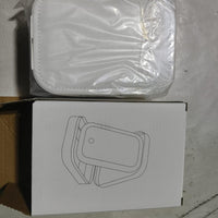 White Jewelry Box with LED Mirror